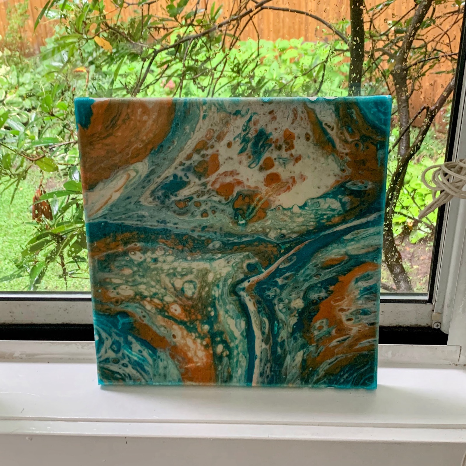 Marbled Teal & Copper